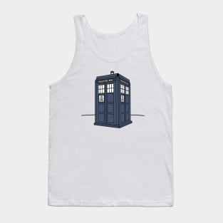 Tardis (Doctor Who) Tank Top